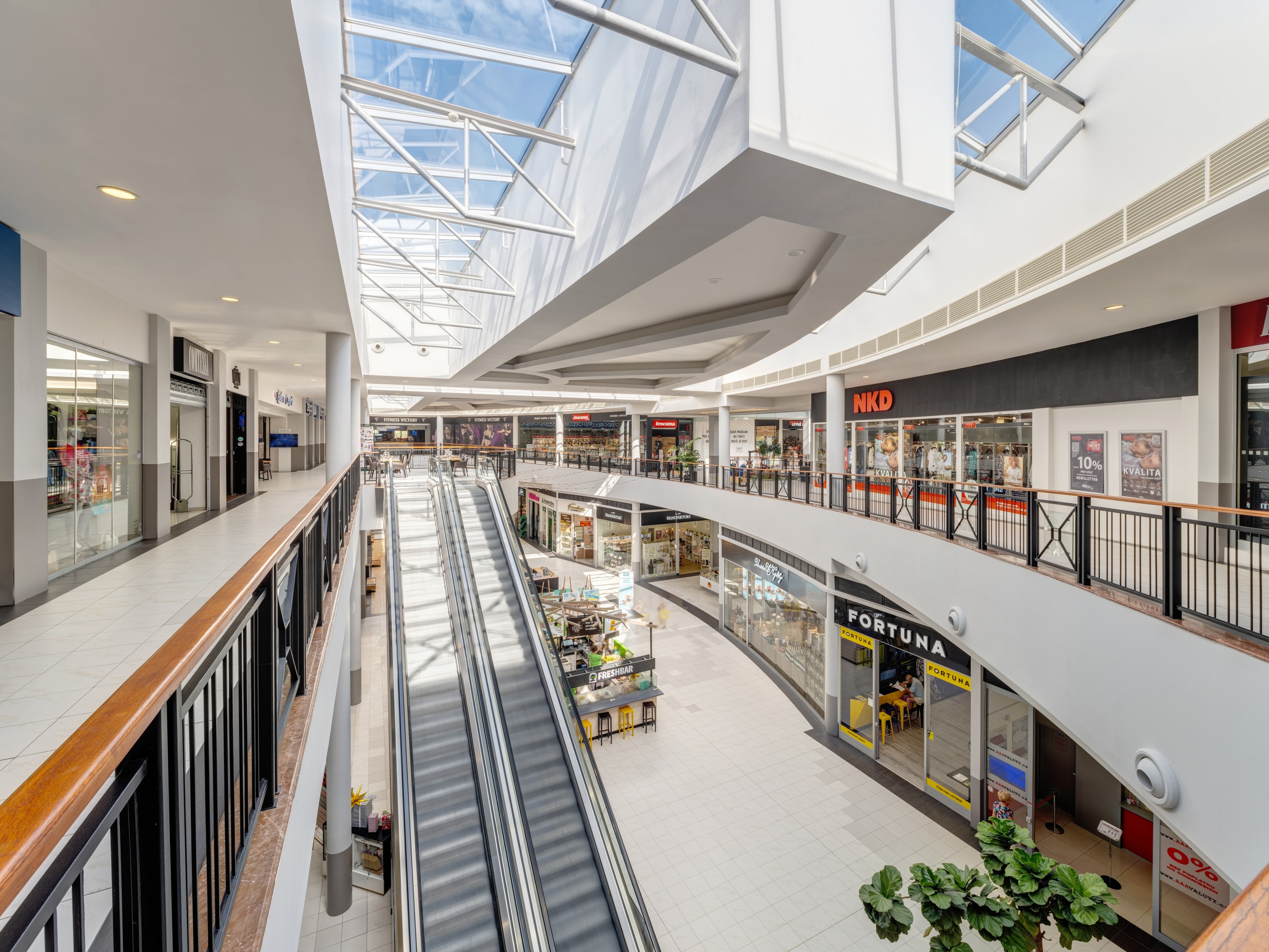 Interiér OC Novo Plaza
